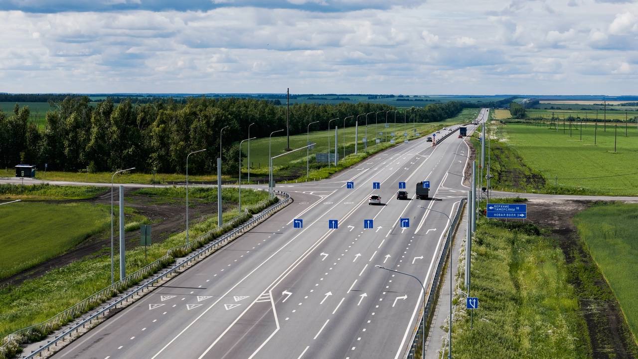 В Ульяновской области ввели в эксплуатацию расширенный до четырёх полос участок трассы «Цивильск – Ульяновск