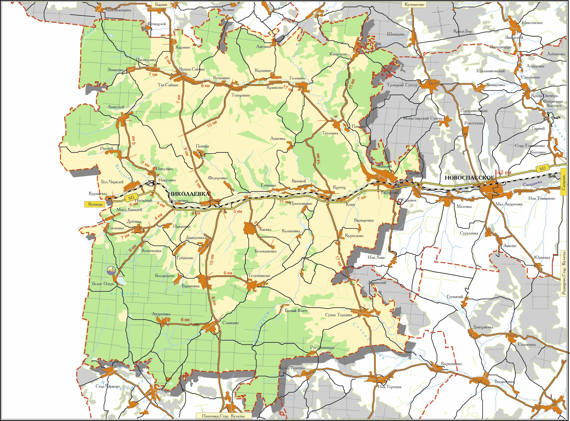 Николаевский район