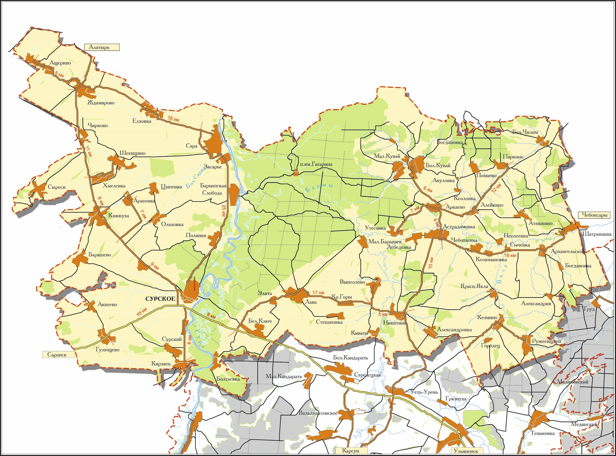 Сурский район